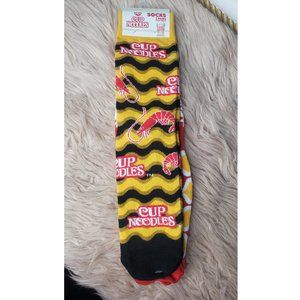 NWT 2 pack ODD SOX NISSAN CUP OF NOODLES CREW- UNISEX